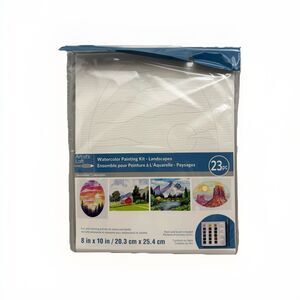 Artist's Loft Watercolor Painting Kit Landscapes 23 Piece 8"x10" New Sealed